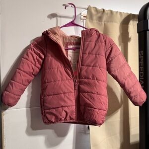 Carter's Pink Hooded Puffer Jacket